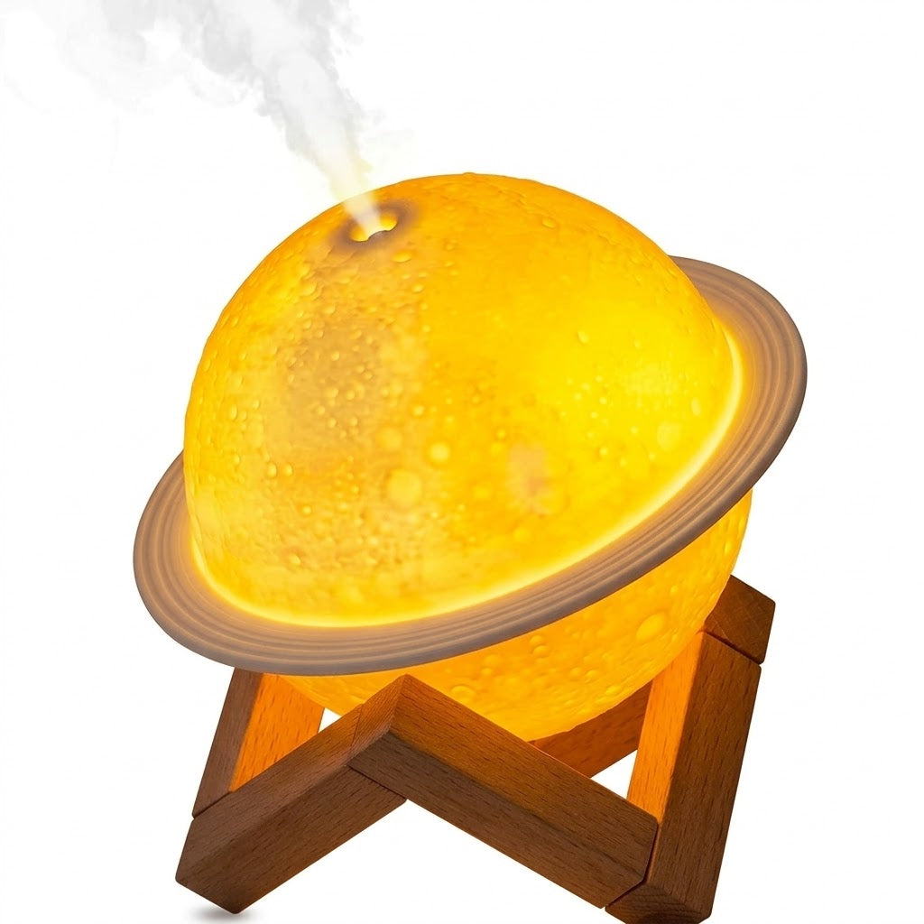 Humidificateur d'air Planète - Blanc