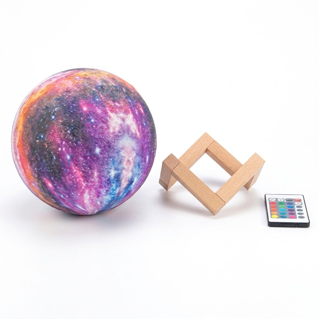 Veilleuse Galaxie 3D - Violette