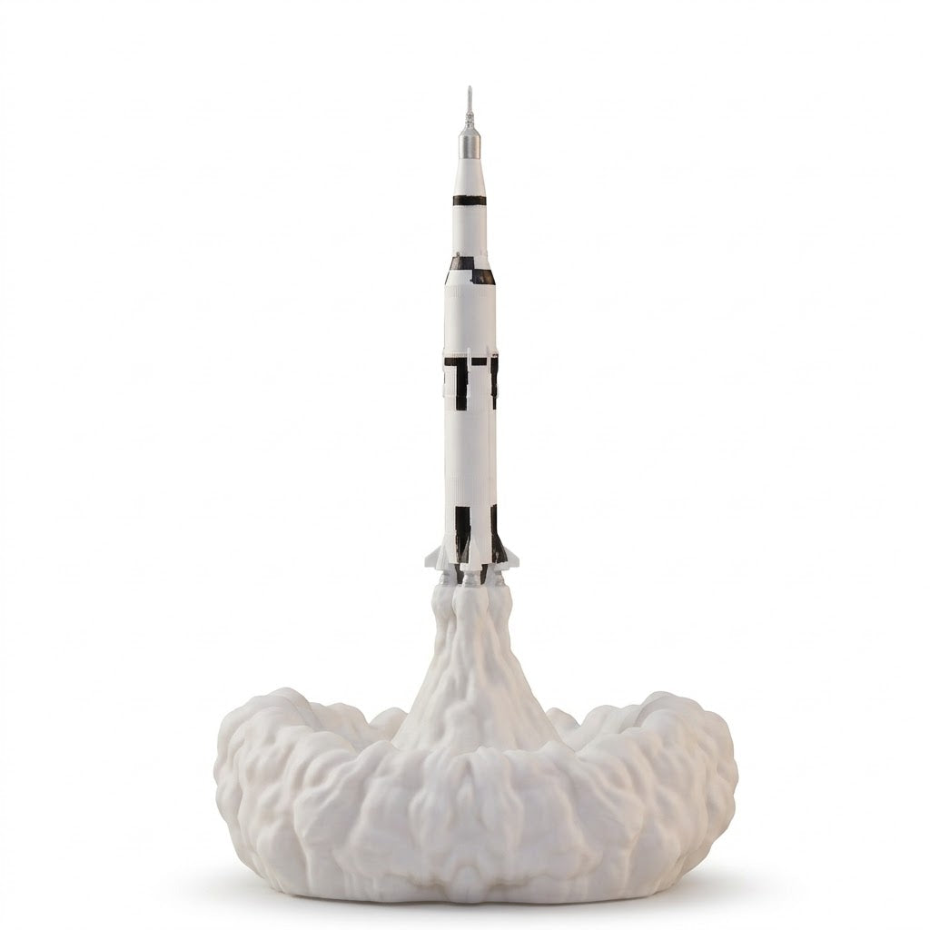 Veilleuse Navette Spatiale 3D