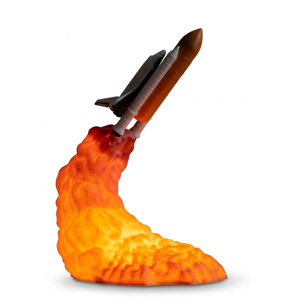 Veilleuse Fusée 3D