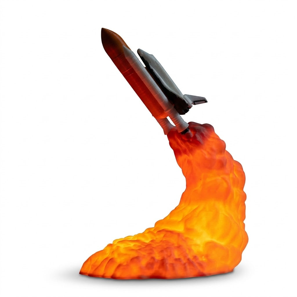 Veilleuse Fusée 3D